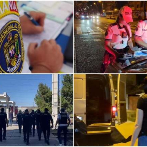 Acțiuni de amploare ale poliției în Timișoara pentru menținerea ordinii publice