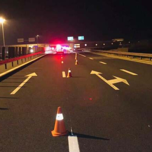 Accident pe autostrada A1, în apropiere de Remetea Mare