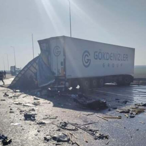 Accident pe Autostrada A1 la Ortisoara, fără victime