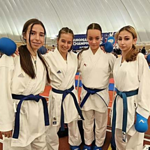 17 medalii câștigate de sportivii clubului Kaizen la Campionatul European de Karate IKU 2023 în Slovenia.