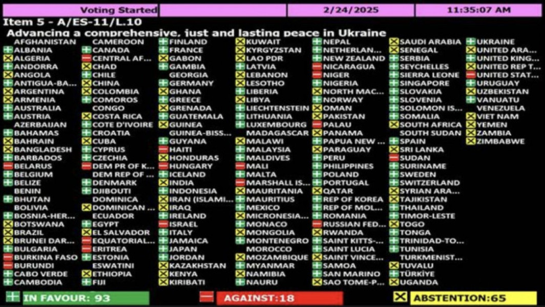 ONU condamnă invazia Rusiei în Ucraina