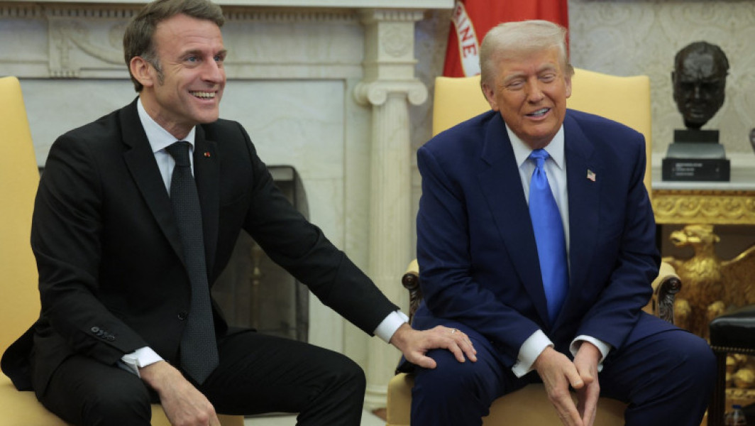 Macron corectează afirmațiile lui Trump despre sprijinul european pentru Ucraina