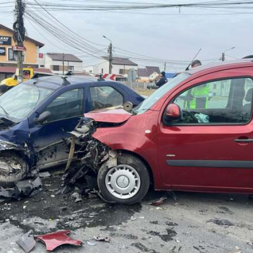 Accident rutier în localitatea Săcălaz