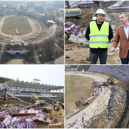 Peste 15.000 de scaune distribuite din stadionul „Dan Păltinișanu”