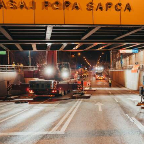 Lucrări de modernizare la Pasajul Popa Șapca din Timișoara