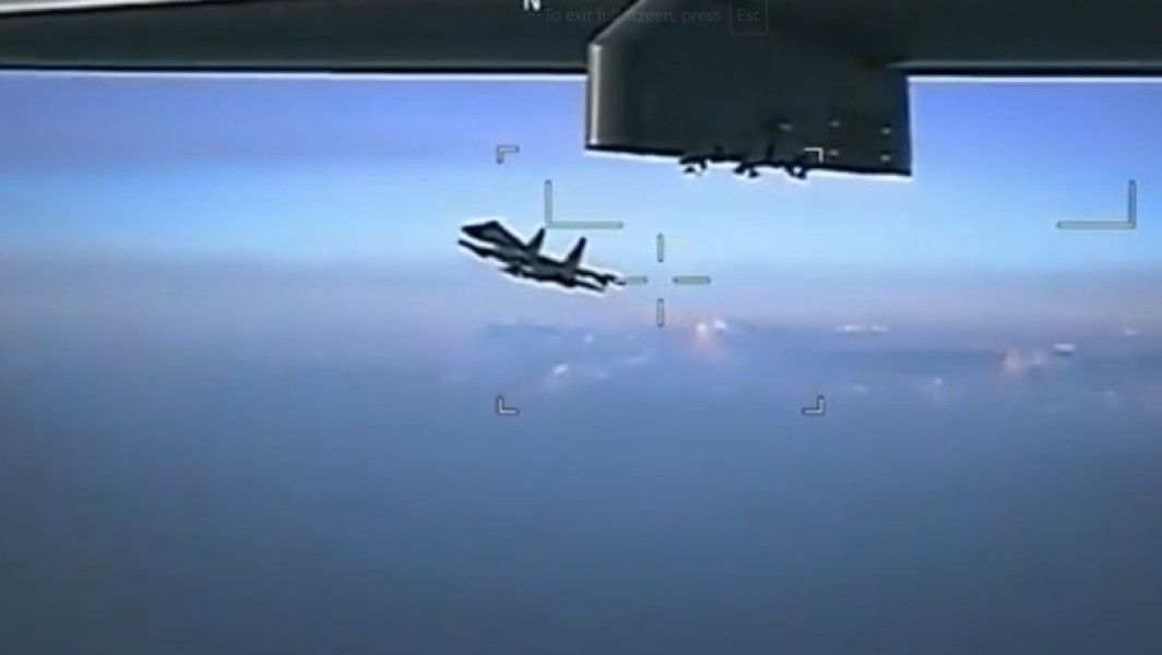 Avion rusesc, comportament periculos față de drona franceză în Estul Mediteranei
