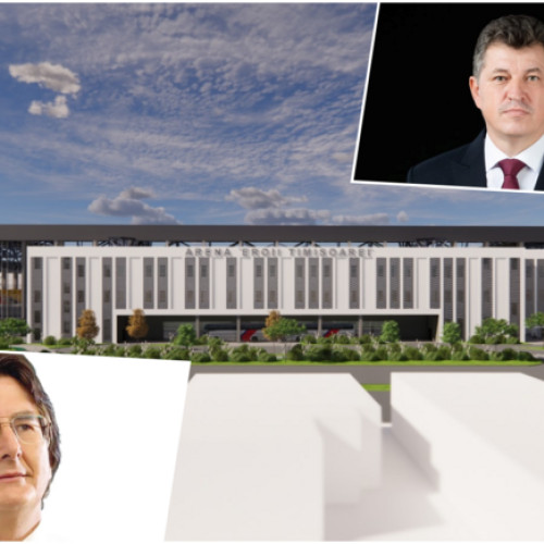 Un an de la începutul construcției Arenei &quot;Eroii Timișoarei&quot;