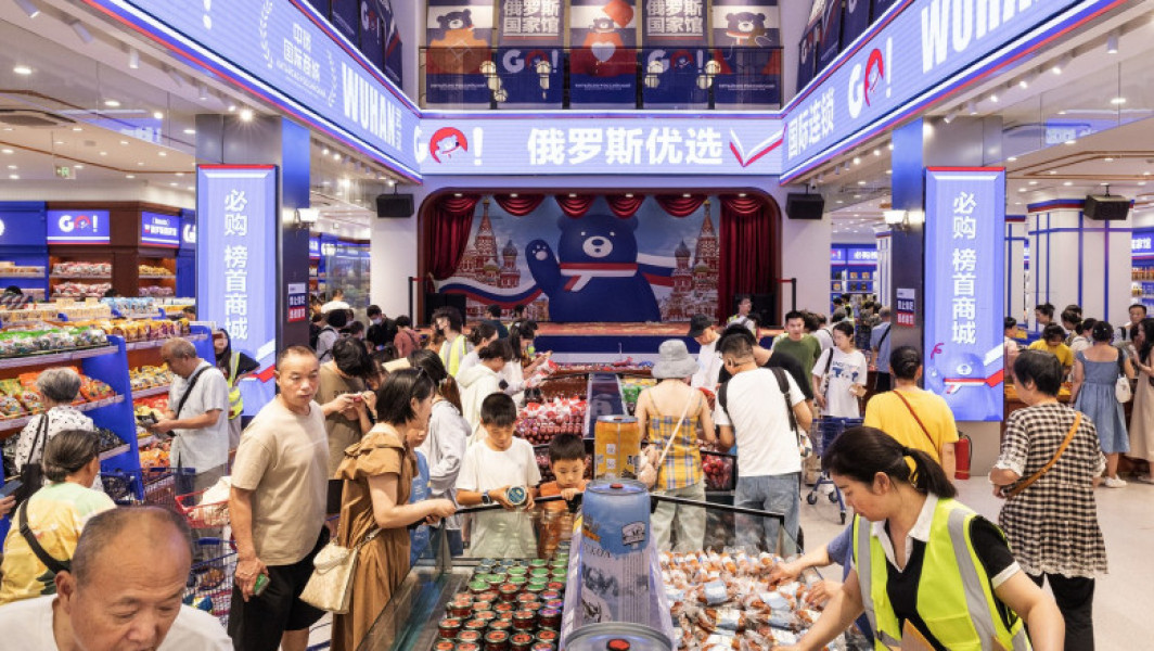 Creșterea popularității produselor rusești în China