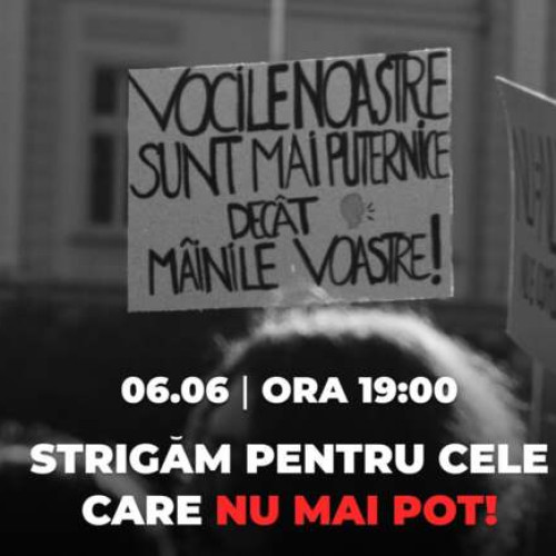 Protest împotriva violenței de gen în România: „Violenta nu este un accident, este o cultură”