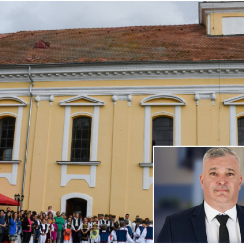 Gabriel Drăgan, primarul comunei Peciu Nou: „În primăvara anului 2026, va fi finalizată construirea școlii cu clasele 0-VIII, care va dispune de bazin de înot semiolimpic”