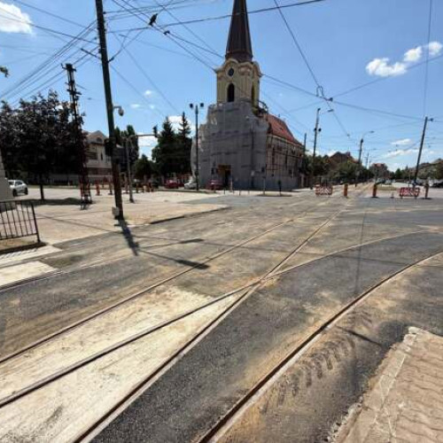 Surpriză pe Regele Carol. Tramvaiele revin pe traseu cu două săptămâni mai devreme