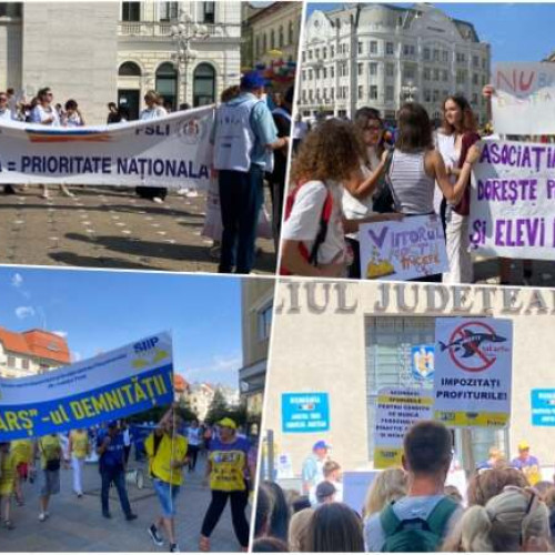 Cadrele didactice cer abrogarea Legii Bolojan și demisia ministrului Educației