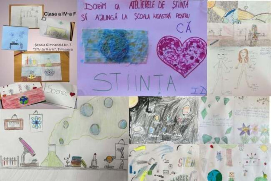 Știință creativă 2025: ateliere STEAM pentru elevi în Timișoara