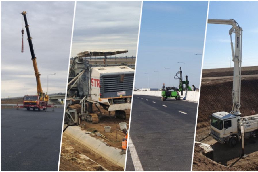 Drumul dintre Timișoara și autostrada A1 aproape finalizat, lucrările sunt în faza finală