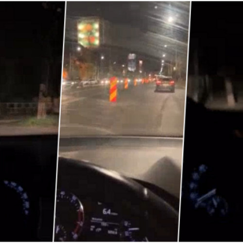 Un timișorean protestează video față de lucrările pe bulevardul Take Ionescu