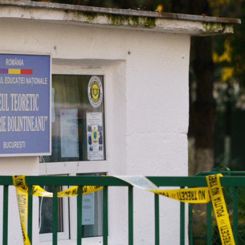 Elevii liceului Bolintineanu evacuați după explozia ce a afectat clădirea școlii