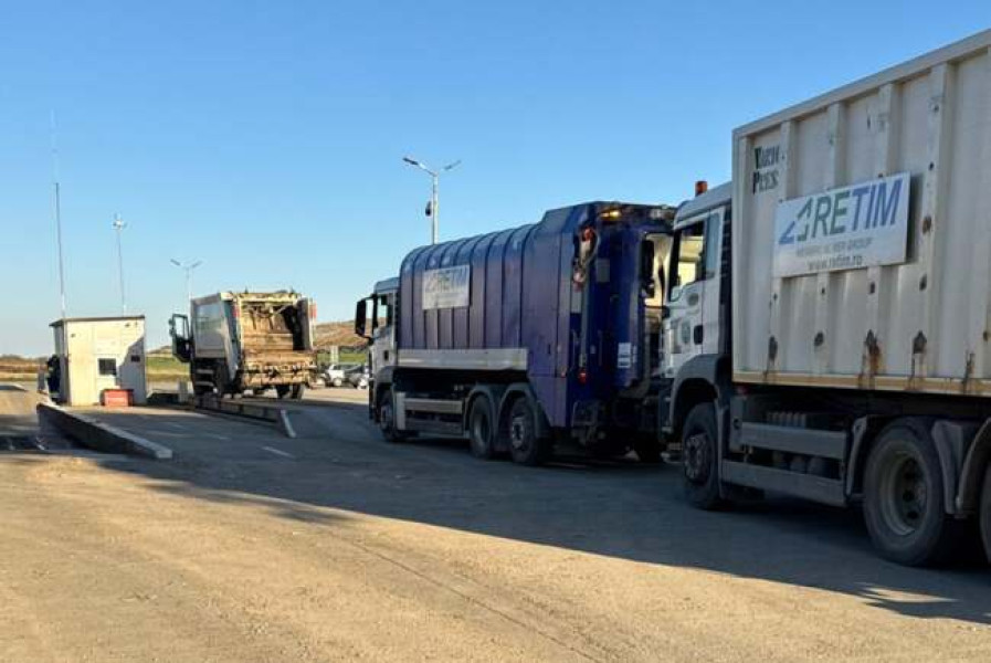 Celula 2 de la groapa de gunoi Ghizela a fost închisă din cauza supraîncărcării