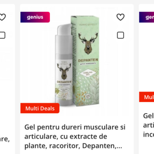 „Depanten”, așa-zisul gel minune pentru articulații, o nouă înșelătorie online