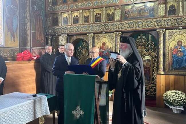 Mitropolitul Ioan al Banatului desemnat cetățean de onoare al comunei Gavojdia