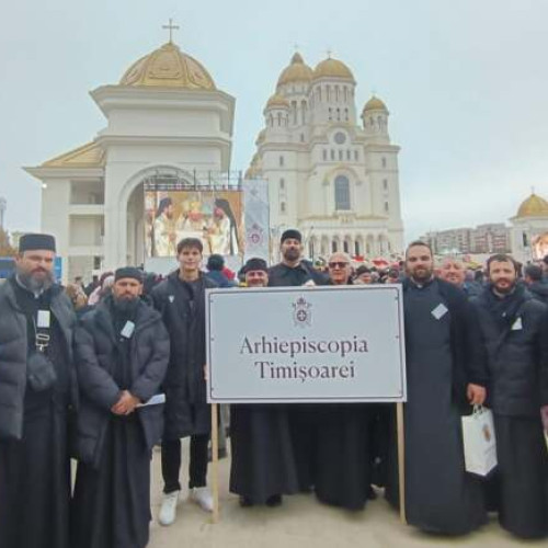 Reprezentanți ai Banatului la sfințirea picturii Catedralei Naționale