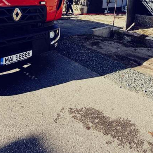 Incendiu într-o locuință din Lovrin, pompierii au intervenit prompt