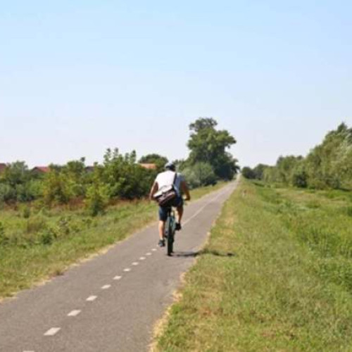 Serbia deschide granița pentru cicliști din Timișoara, pe pista Canalului Bega, în weekend