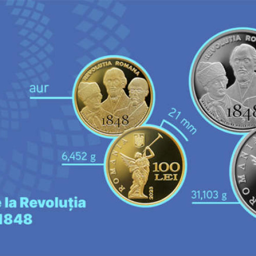 EȘANTION DE MONEDA BNR, PREȚUL ESTE DE 3.100,00 LEI, EXCLUSIV TVA Detalii despre vânzare disponibile pe site-ul Băncii Naționale România, secțiunea Numismatica